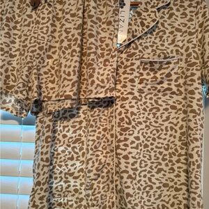 Leopard Print Women’s Pajamas